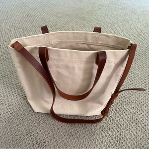 Madewell Medium Canvas Transport Tote